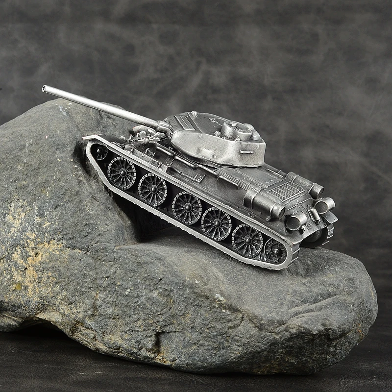 1:72 Visi Metalo Gatavo Modelio Apdailos Auto Namų Puošybai T-34-85 KV-2 Sunkusis Tankas . ' - ' . 4