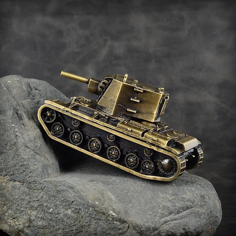 1:72 Visi Metalo Gatavo Modelio Apdailos Auto Namų Puošybai T-34-85 KV-2 Sunkusis Tankas . ' - ' . 5
