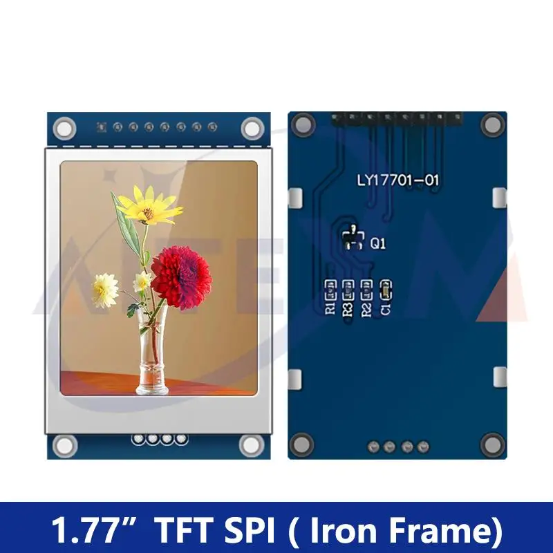 1.77 2,4 Colių TFT LCD Ekranas RGB 128*160 240*320 SPI TFT Spalvotas Ekranas Modulis Nuoseklųjį Prievadą Modulis Arduino UNO R3 . ' - ' . 1
