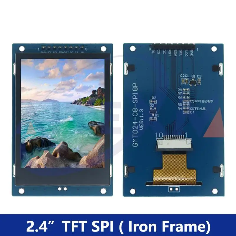 1.77 2,4 Colių TFT LCD Ekranas RGB 128*160 240*320 SPI TFT Spalvotas Ekranas Modulis Nuoseklųjį Prievadą Modulis Arduino UNO R3 . ' - ' . 2