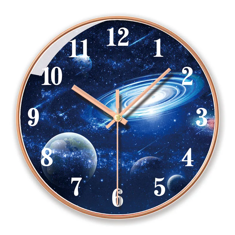 10/12 Colių Šiuolaikinės Silent Kvarco Sieninis Laikrodis Už Kambarį Office Parduotuvėje Šiaurės Šalių Mados Namų Sieninis Laikrodis Prabangos Meno Skaitmeninis Laikrodis . ' - ' . 1