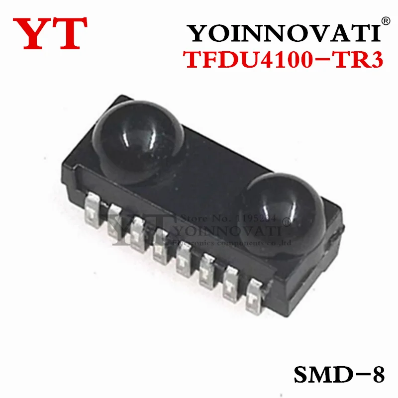 10VNT TFDU4100-TR3 TFDU4100 4100 Serijos Infraraudonųjų spindulių siųstuvas-imtuvas . ' - ' . 0