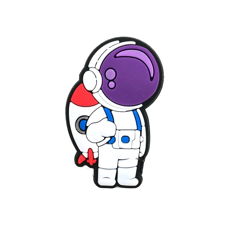 1Pcs PVC Astronautas už Croc Žavesio 