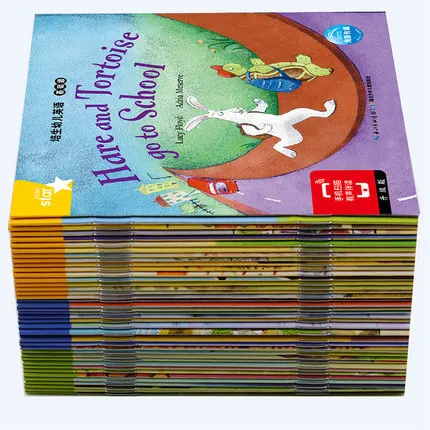 42 Knygų Anksti Educactioal anglų kalbos Skaitymo Paveikslėlių Knygą Baby Vaikų Istorija Knyga Su CD . ' - ' . 4