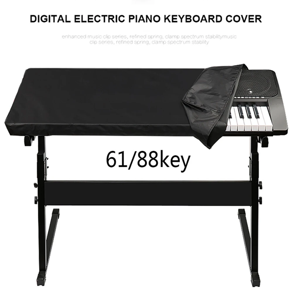 61/88-raktas Fiksavimo Sagtimi Tampus Elastinga Laidą Dulkių Apima Klaviatūros Padengti Elektros/Digital Piano Piano Apima . ' - ' . 4