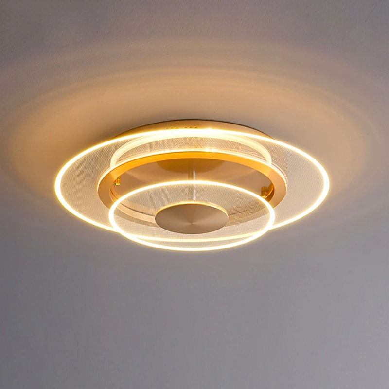 Aukso Modernios LED Šviesa už Kambario Apdaila, Miegamasis, Virtuvė, Baras Lempos Akrilo skraidančia Lėkšte Apšvietimo Applicance Liustra . ' - ' . 0