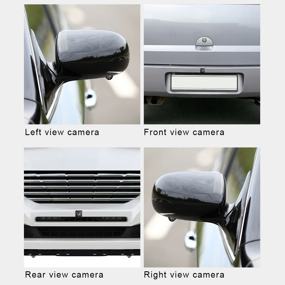 Automobilių Android Radijo 360° Panoraminis Fotoaparatas HD Galiniai / Priekiniai / Kairėn / Dešinėn 360 Panoraminis Priedai . ' - ' . 5