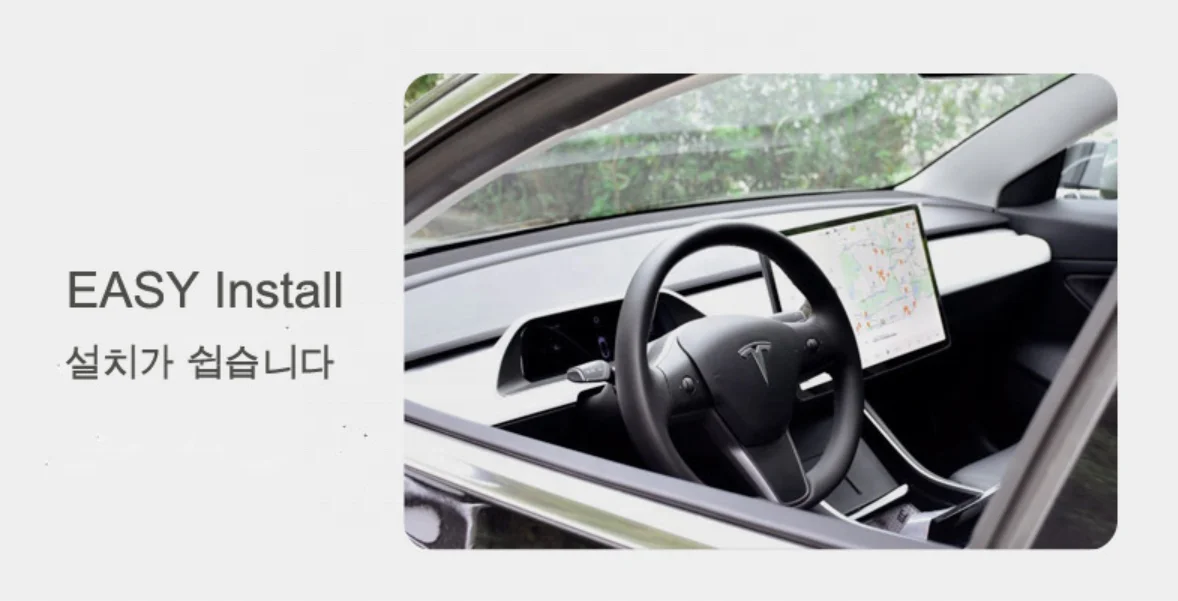 Automobilių LCD Prietaisų skydelis Multimedijos Skaitmeninių Prietaisų skydelį Modelis 3 / Modelis Y Head-up Display Greičio matuoklis Rezoliucija . ' - ' . 5