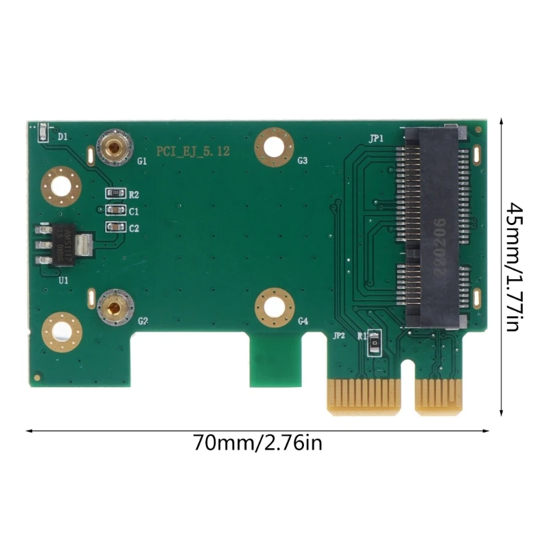B0KA MINI PCIE PCI-E Wireless Card PCI - EXPRESS, WIFI Adapteris Green Edition Riser Card Geležies Lapas Nešiojamų SQWF . ' - ' . 5