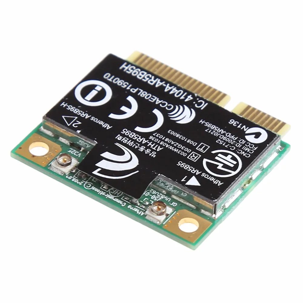 Belaidžio 150M 802.11 b/g/n) Half Mini PCI-E Card HP Atheros AR5B95 605560-005 . ' - ' . 4