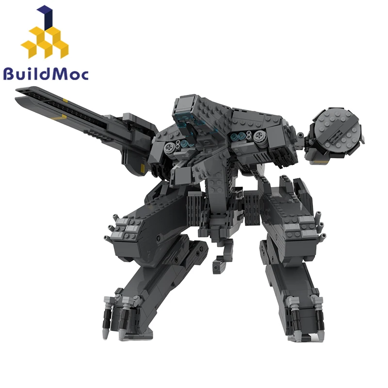 BuildMoc Žaidimas Metalo Pritaikytas Robotas 