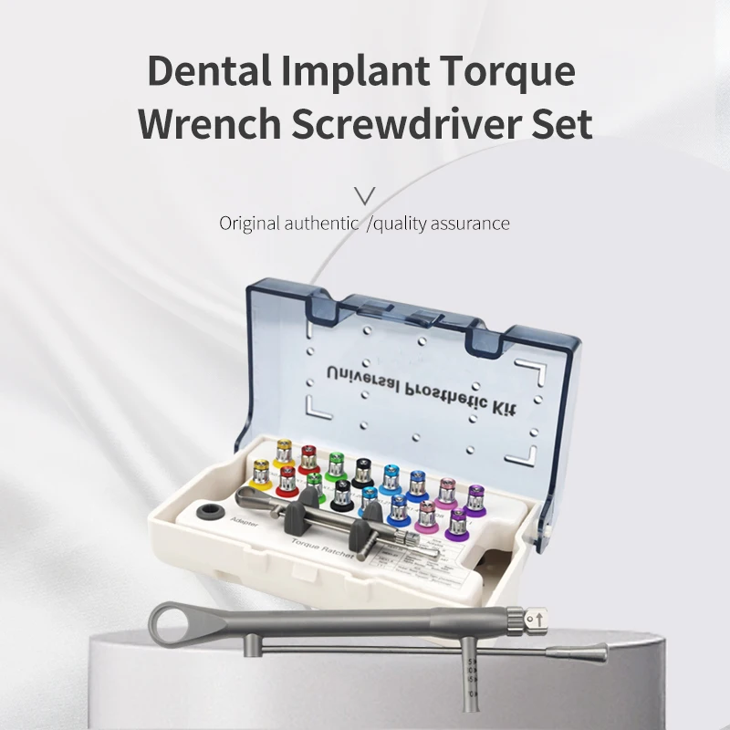 Dantų Implantai Sukimo momento Raktas Protezavimo Atsuktuvas Rinkinys, 10-70NCM Reketas, Vairuotojams, Odontologija, Implantas Įrankius, dantų priedai . ' - ' . 1