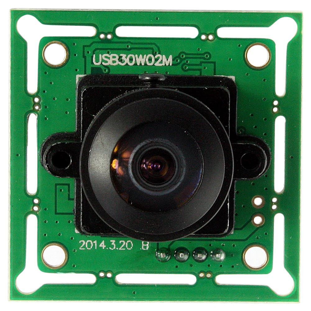 Didelės spartos usb 2.0 CMOS OV7725 480P 60fps usb Kameros Modulis Plataus Kampo 170degree Fisheye objektyvo Kamera . ' - ' . 0