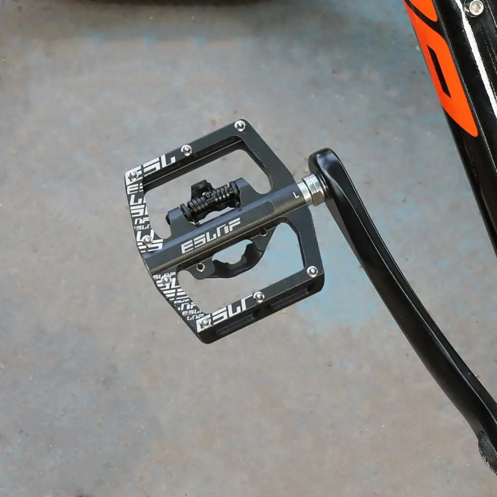 Dviračio Pedalas Lengvas Anti-slip Aliuminio Lydinio MTB Dviračio Pedalus Platforma Guoliai Pedalai Kalnų Keliu, Dviračių Priedai . ' - ' . 3