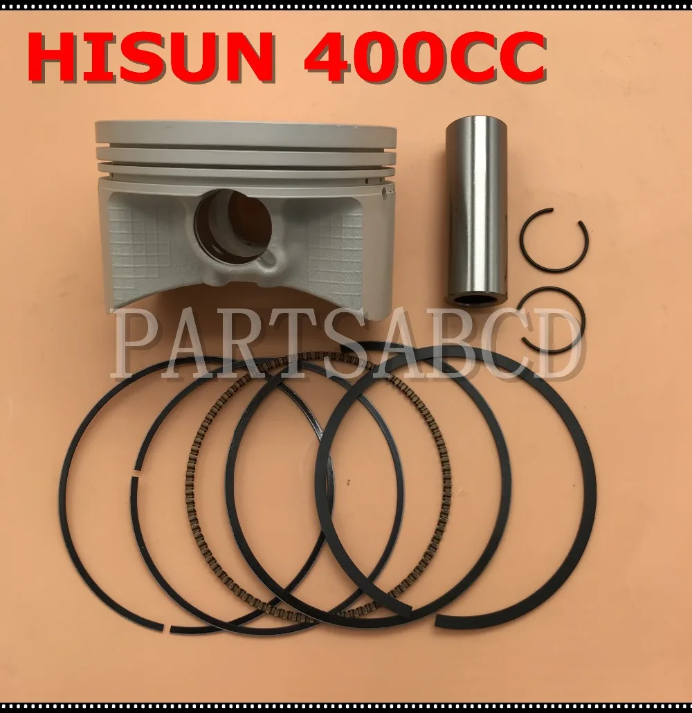 HISUN 400CC HS400 Stūmoklio Rinkinys su Žiedo Įrašus ir Pin . ' - ' . 0