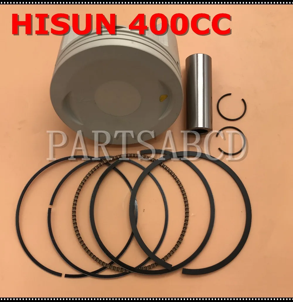 HISUN 400CC HS400 Stūmoklio Rinkinys su Žiedo Įrašus ir Pin . ' - ' . 2