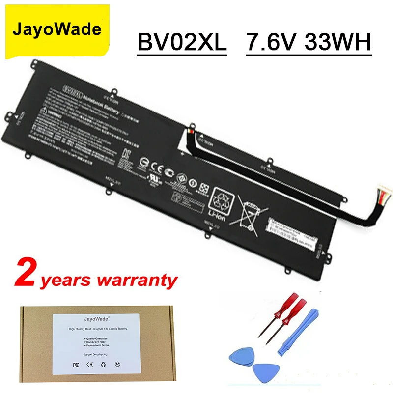 JayoWade Naujas BV02XL 775624-121 Laptopo Baterija HP Envy X2 13-J050NA J000NP J012DX J099NX HSTNN-IB6Q TPN-I116 BV02XL Sąsiuvinis . ' - ' . 0