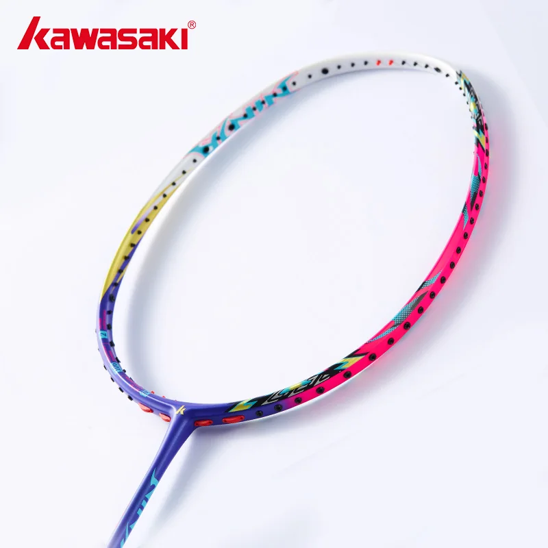Kawasaki Ninja R5 Anglies Pluošto Ataka Stilių Profesionalūs Badmintono Rakečių 18-28LBS . ' - ' . 5