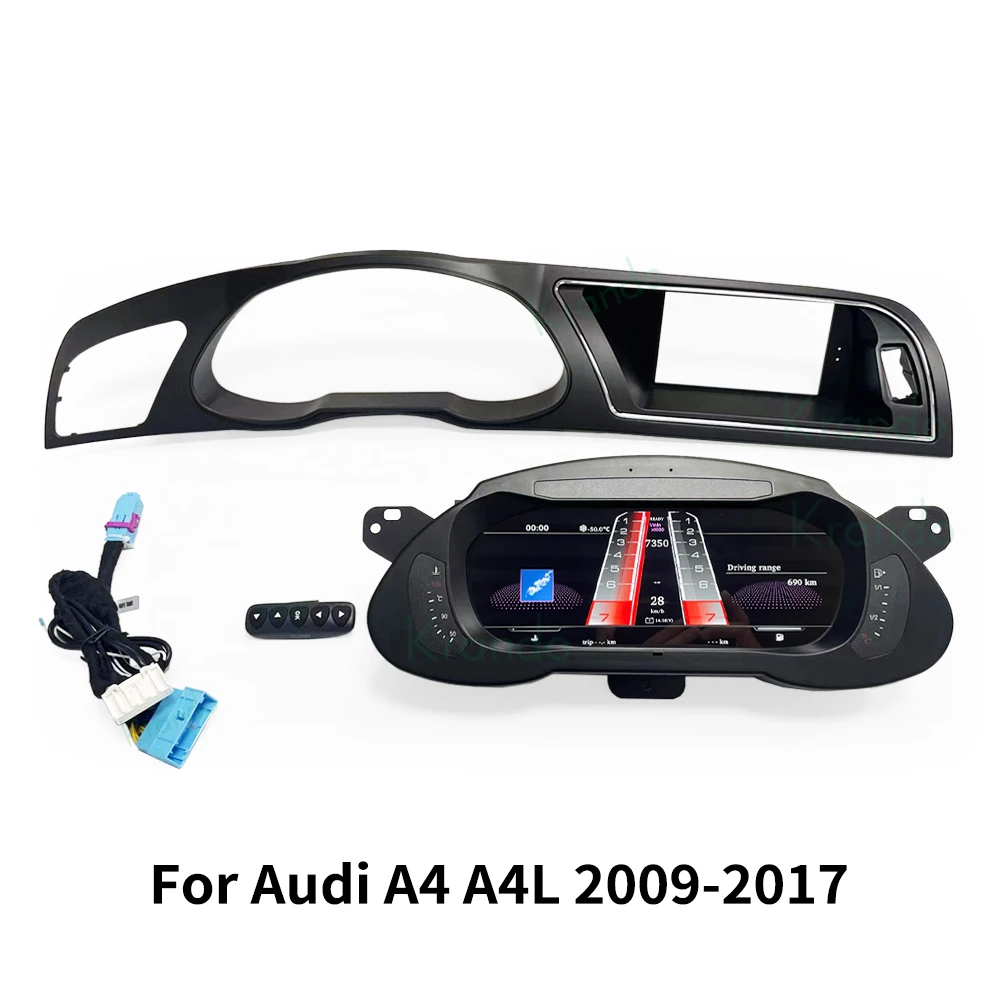 Krando 12.3 Cm Linux Skaitmeninio Klasterio Audi A4, A4L S4 RS4 2009 M. - 2018 M., LCD Prietaisų Skydelis Virtualus Instrumentas Kabinos . ' - ' . 5