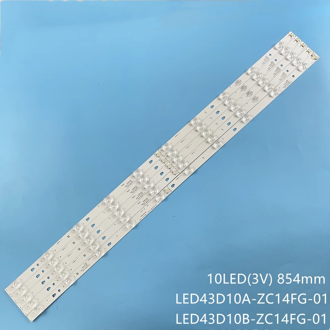 LED Apšvietimo juostelės LT-43M650 LT-43M450 LE43U6500U FD4351A-LU LED43D10A LED43D10B-ZC14FG-01 06 10S1P LED43D10-03(A), 04 . ' - ' . 0