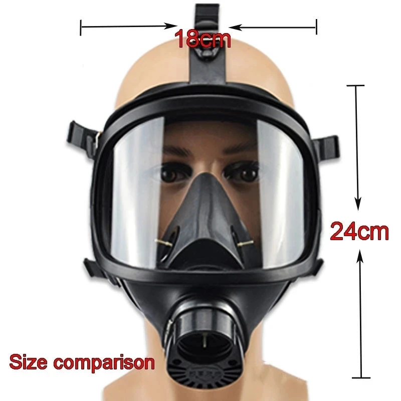 MF14/87 tipo dujų kaukė pilna veido kaukė cheminių respiratorius, filtras, savarankiškai įsisavinti stimuliacija kaukė branduolinės taršos apsauga . ' - ' . 1