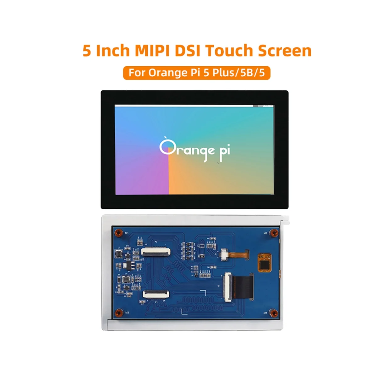 MIPI DSI Ekranas 5 Colių Capacitive Touch Ekrano 720X1280 720P IPS LCD Orange Pi OPI 5/5B/5 Plus Atom RV1126 . ' - ' . 5