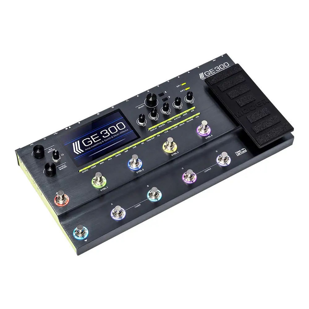MOOER GE300 Amp Modeliavimo Multi Poveikis Gitara Synth Pedalo Pavyzdinės Priemonės Procesorius Registravimo Etape pasirodymą Gyvai . ' - ' . 1