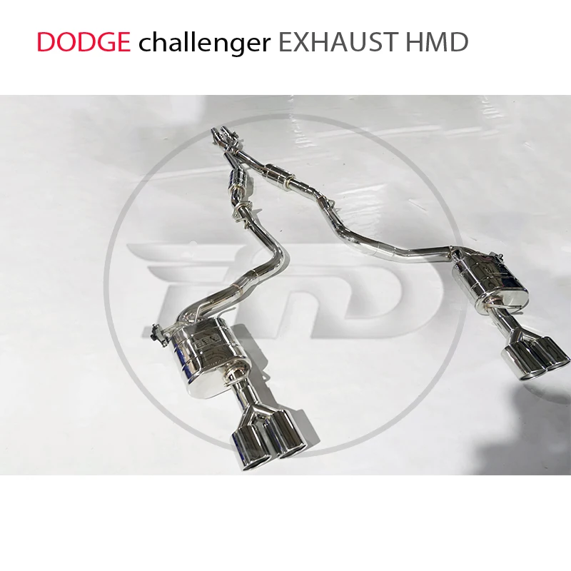 NA Išmetimo Sistemos, Automobilių Reikmenys Dodge Challenger Auto Modifikacijos Kolektorius Elektroninis Vožtuvas iš Nerūdijančio Plieno lietaus vamzdis . ' - ' . 1