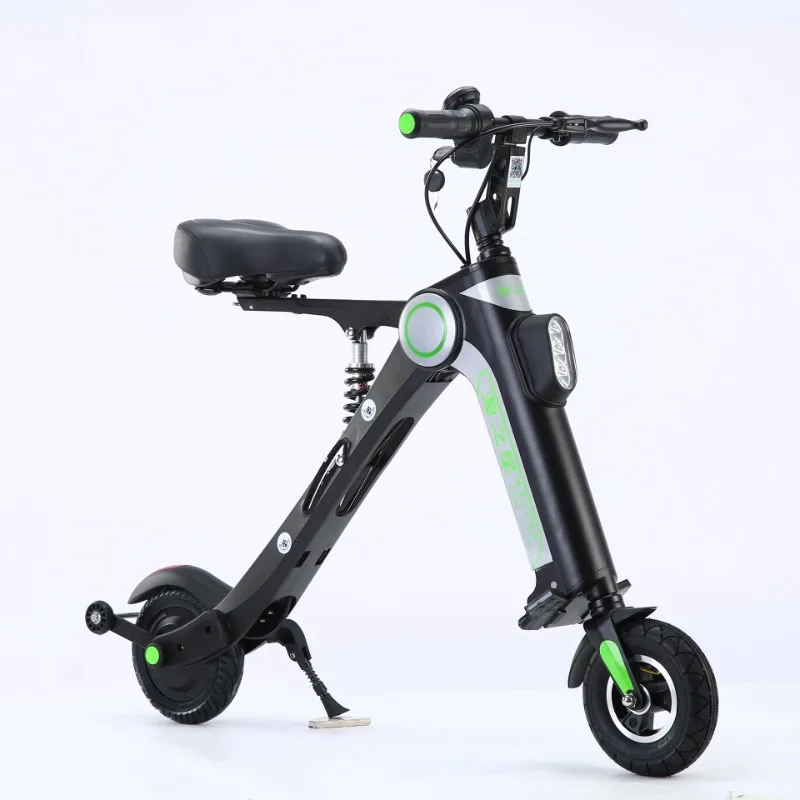 Naujas Dizainas Šviesos Lankstymo Suaugusiųjų E-dviratis E-dviratis Elektrinis Dviratis Paspirtukas su Sėdynės . ' - ' . 0