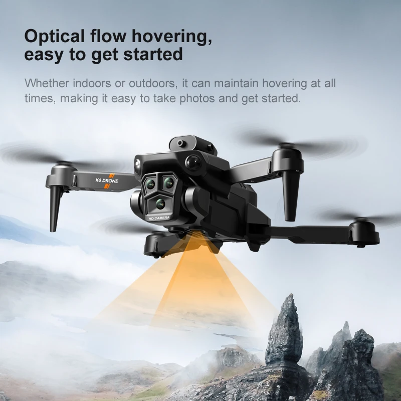 Naujas K6Max HD Drone 4K Professinal Plataus Kampo Optinis Srauto Lokalizacijos Keturių krypčių Kliūčių Vengimo Quadcopter Vs Z908 Dovanos Žaislas . ' - ' . 2