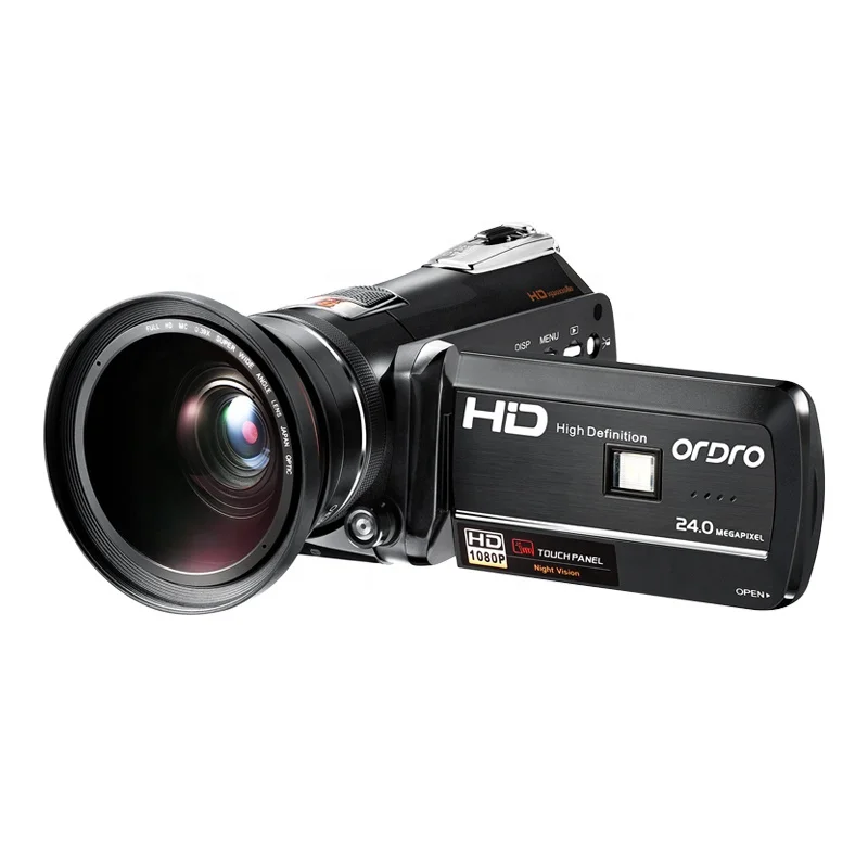ORDRO D395 Infraraudonųjų spindulių Naktinio Matymo Kamera Digital Video Wifi, Diktofonas IR Šviesa 1080p vaizdo Kamera . ' - ' . 1
