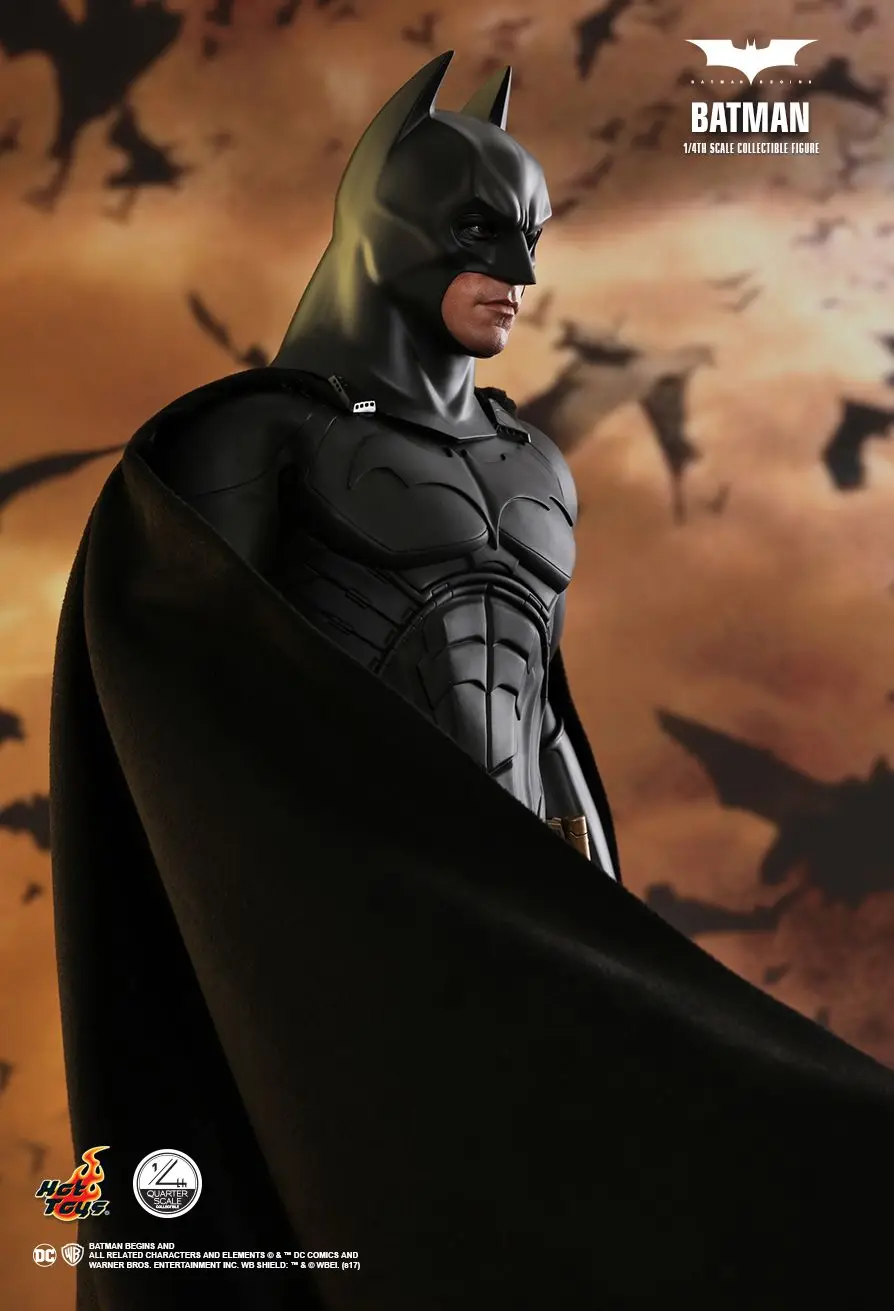 Originalus Karšto Žaislai Qs009 Batman Begins Betmenas 1/4 Masto Kolekcines Veiksmų Skaičius, Berniukas Žaislas Kalėdų Dovana . ' - ' . 1