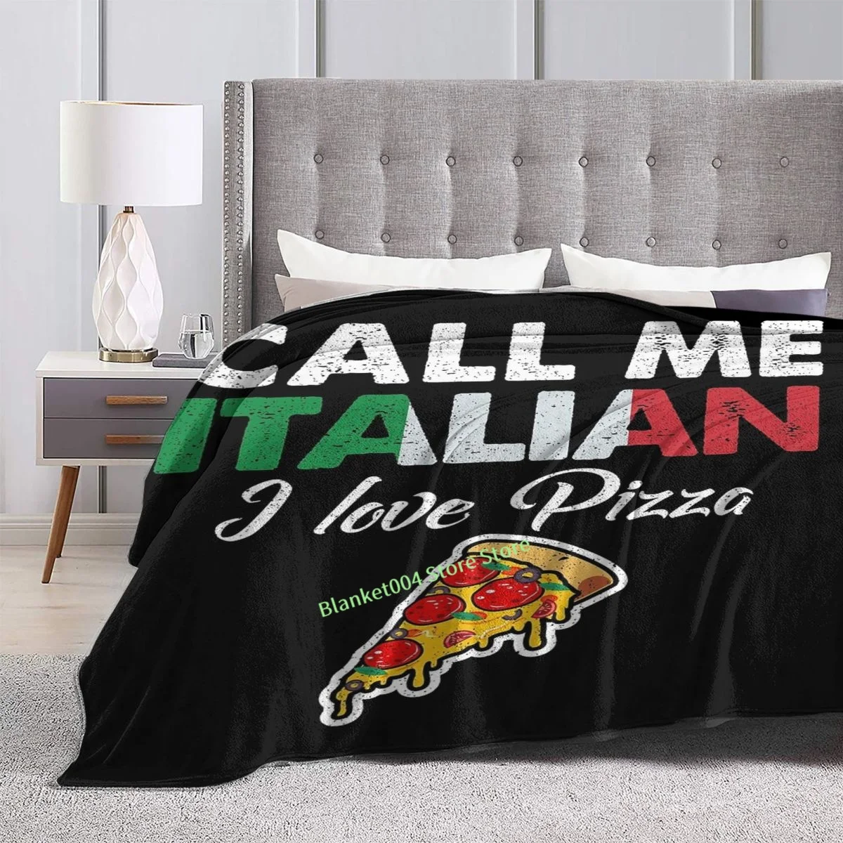 Paskambink Man, italijos man Patinka Pica Švęsti Nacionalinio Maisto produktai, Maisto Mėgėjams Mesti Antklodę 3D atspausdintas sofa-lova, miegamojo dekoratyviniais antklodė . ' - ' . 3