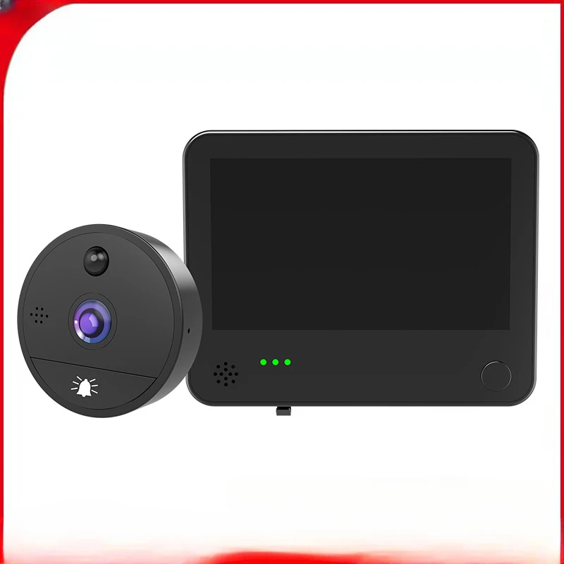 Pažangias elektroninių durų skambutį wifi vaizdo doorbell belaidžio namų stebėjimo kameros 1080P PIR Judesio Aptikimo 6000MAH . ' - ' . 4