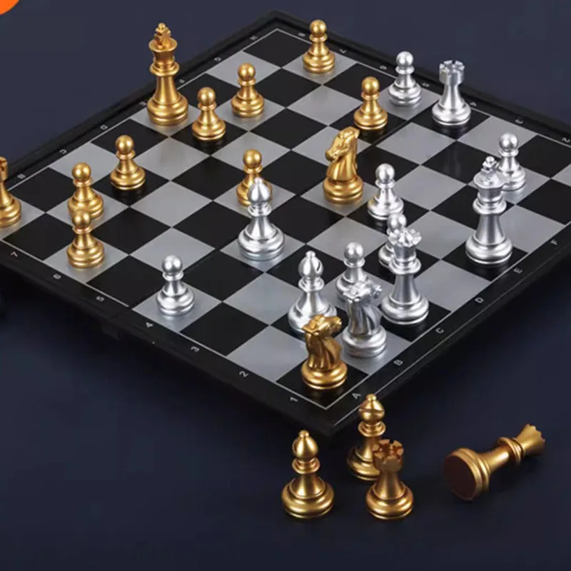 Prabanga Nemokamas Pristatymas Šachmatai Mediniai Magnetiniai Šeimos Kempingas Dizaino Šachmatų Rinkinį Šalies Patalpų Tablero De Ajedrez Sporto Pramogos . ' - ' . 0
