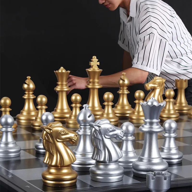 Prabanga Nemokamas Pristatymas Šachmatai Mediniai Magnetiniai Šeimos Kempingas Dizaino Šachmatų Rinkinį Šalies Patalpų Tablero De Ajedrez Sporto Pramogos . ' - ' . 1