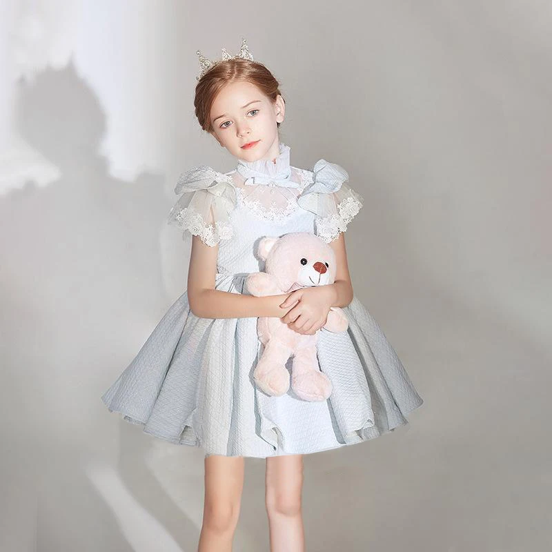 Prabangių vakarinių Suknelių iki 2023 m. mergytę už Eid Drabužių ispanijos Suknelė Vaikams Teenages Merginos Royal Lolita Princess Gimtadienio . ' - ' . 1