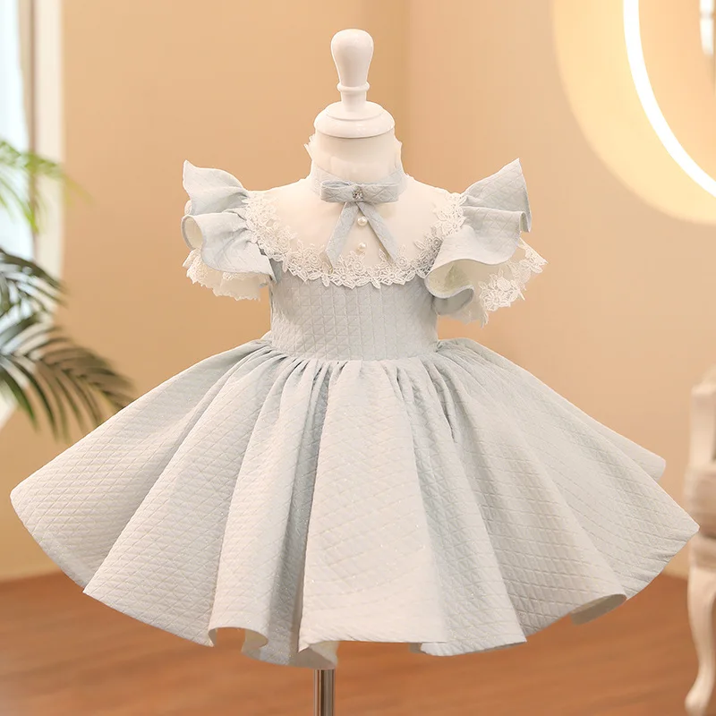 Prabangių vakarinių Suknelių iki 2023 m. mergytę už Eid Drabužių ispanijos Suknelė Vaikams Teenages Merginos Royal Lolita Princess Gimtadienio . ' - ' . 3