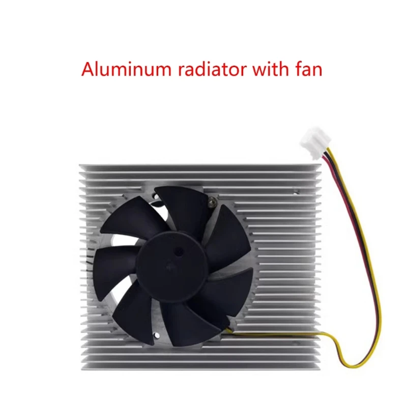 Ramioje Aliuminio Heatsink with Fan dėl Bananų Plėtros Taryba Šilumos Kriaukle Sklandžiai Metalo Aušintuvas Lašas Laivybos . ' - ' . 0