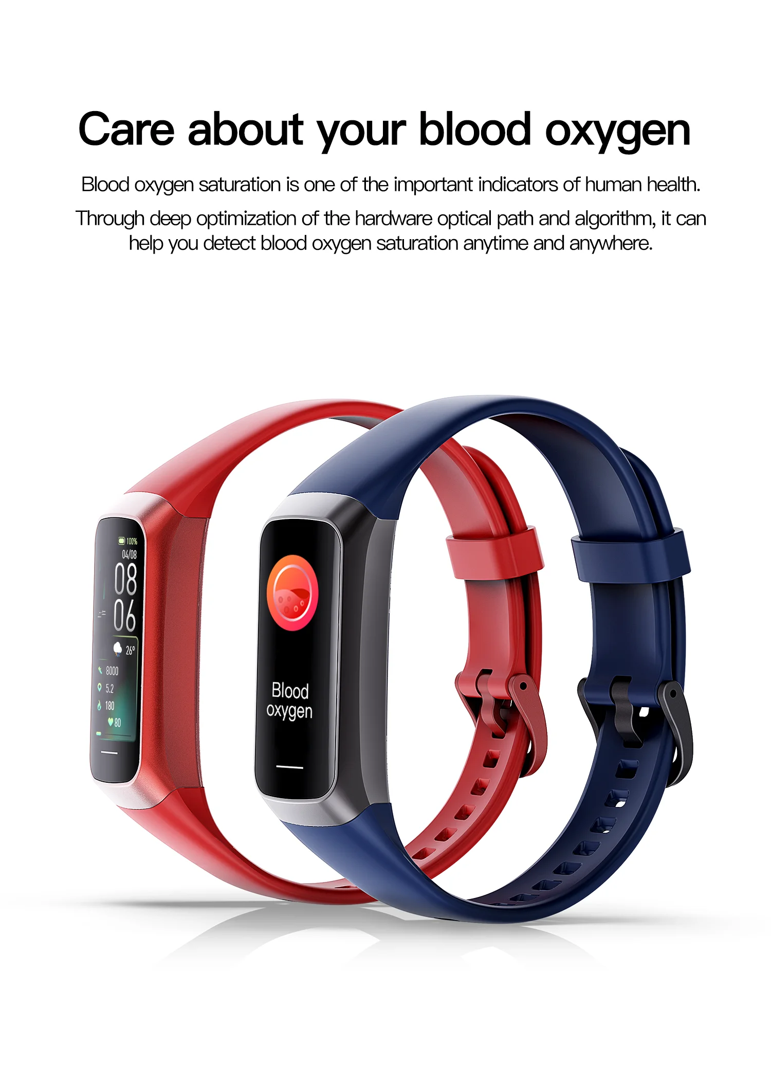 Royaltenic C60 SmartBand Fitness Tracker Vyrai Moterys Smartwatch Kūno Temperatūra Sveikas Stebėti Smart Apyrankė Silikono Smartband . ' - ' . 2