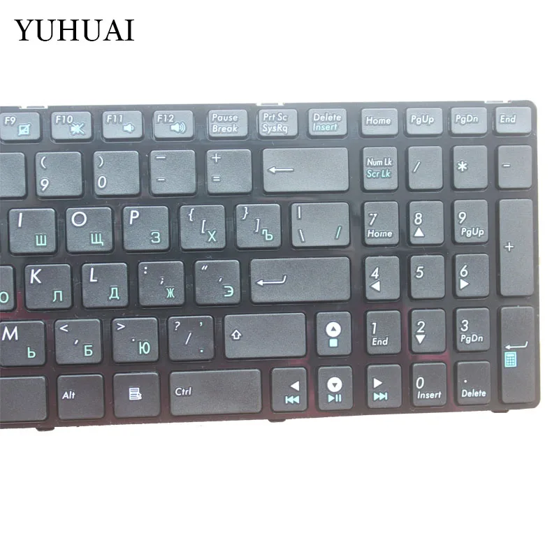 Rusijos už Asus X52 X55A X52F X52J X52N X52JC X52JR X52JT X52JU X52DE X55 X55C X55U G72 G73 G72X G73J NJ2 RU nešiojamojo kompiuterio klaviatūra . ' - ' . 2