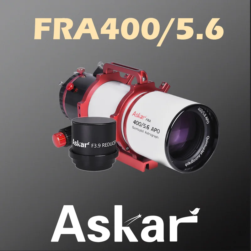 Sharpstar Askar FRA400/5.6 Penkių dalių Petzval struktūra dangaus starscope Deep Space Fotografija (Su reduktoriumi) . ' - ' . 0