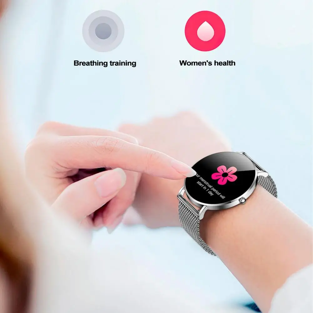 Smartwatch Stilingas 6.8 mm Ultra Plonas mažomis Energijos sąnaudomis Miego Stebėjimo Fitneso Smartwatch . ' - ' . 5