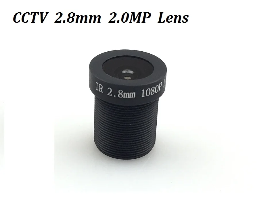VAIZDO 2,8 mm Objektyvas 2.0 Megapikselių Plataus angle120 Laipsnį MTV M12 x 0,5 Montuoti Infraraudonųjų spindulių Naktinio Matymo VAIZDO Kamera . ' - ' . 0