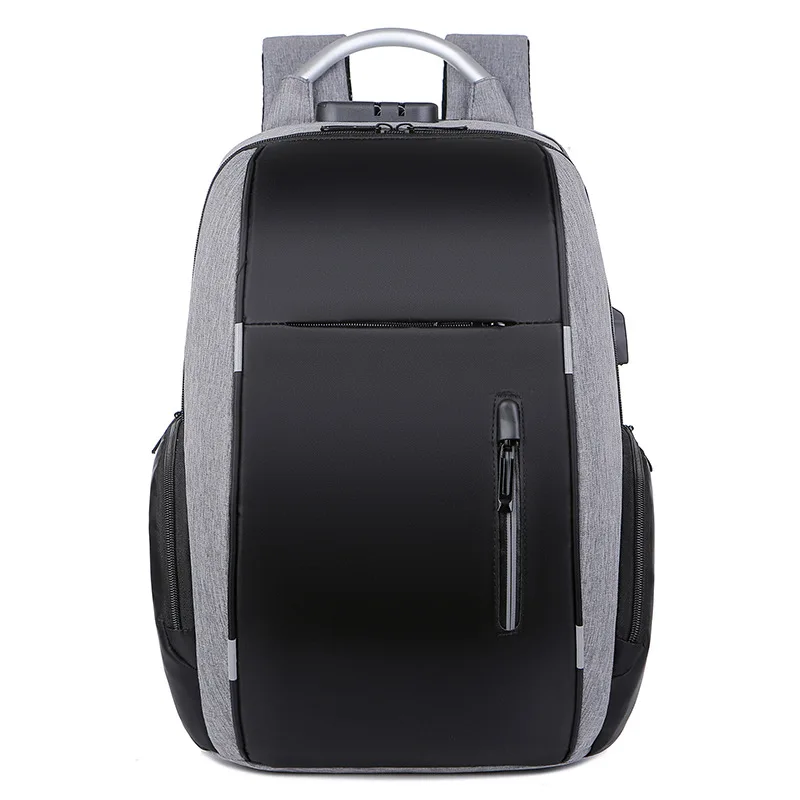Vyrai Kuprinės Anti-Theft USB Įkrovimo Kelionės Backpack 15.6 Colių Nešiojamas Kuprinės Vyrų Vandeniui Lauko Sporto Mokykla Krepšiai . ' - ' . 1