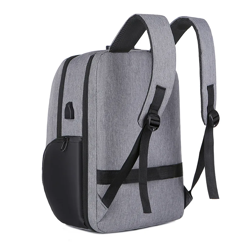 Vyrai Kuprinės Anti-Theft USB Įkrovimo Kelionės Backpack 15.6 Colių Nešiojamas Kuprinės Vyrų Vandeniui Lauko Sporto Mokykla Krepšiai . ' - ' . 2