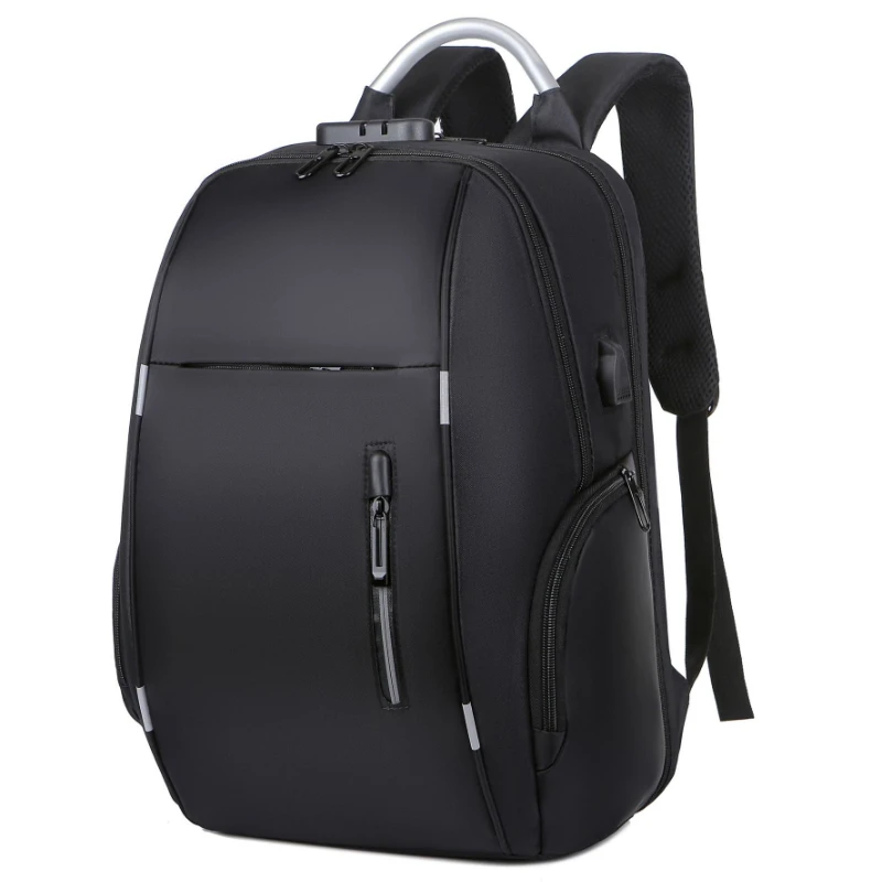 Vyrai Kuprinės Anti-Theft USB Įkrovimo Kelionės Backpack 15.6 Colių Nešiojamas Kuprinės Vyrų Vandeniui Lauko Sporto Mokykla Krepšiai . ' - ' . 5