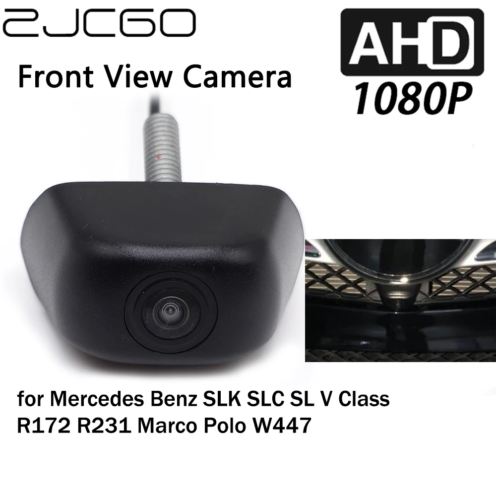 ZJCGO Automobilio Vaizdas iš Priekio LOGOTIPĄ, automobilio Parkavimo Kamera HAINAUT 1080P Naktinio Matymo Mercedes Benz SLK SLC SL V Klasės R172 R231 Marco Polo W447 . ' - ' . 0