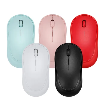 Naujas Q18 belaidės pelės biuro verslo spalvų energijos taupymo ultra-plonas 2.4 G Optinė pelė, švieži puikus nešiojamasis kompiuteris