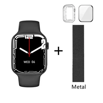 Naujas IWO W17 Serija 7 Smart Žiūrėti 1.9 colių Sveikatos Stebėsenos Bluetooth Skambina Miego Smartwatch PK13 W27 W37 Pro Huawei